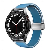 olcso Samsung óraszíjak-Óraszíj mert Samsung Galaxy Watch 7/6/5/4 40/44mm, Watch 6 Classic 43/47mm, Watch 4 Classic 42/46mm Szilikon Csere Szíj Állítható Sportszíj Modern csat Karszalag