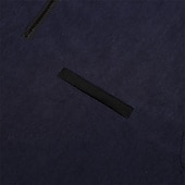 economico Polo classica da uomo-Per uomo Camicia di Velluto a Coste Polo con zip Sport all&#039;Aperto Casuale Collo Alto Colletto Mao Manica Lunga Moda Essenziale Semplice Zip a un quarto Inverno Primavera &amp; Autunno Autunno &amp; Inverno