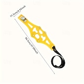 voordelige Carrosserie decoratie &amp; bescherming-4 stuks/8 stuks auto sneeuwkettingen modderbanden dikke antislipband voor auto/suv/vrachtwagen draagbaar eenvoudig te monteren noodtractie auto