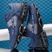 abordables Baskets-Baskets blanches de sport pour hommes – design performant, résistantes et élégantes, idéales pour les entraînements pendant les vacances et les activités de Noël