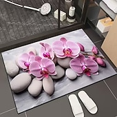 baratos Tappeto da bagno-3D Optical Illusion Doormat Visual Trap Floor Mat Non Slip Water Absorbing for Bathroom Shower Entryway Indoor Outdoor Diatomaceous Earth Quick Dry Absorbent 20 x 31 inch