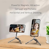 billiga Telefonställ-2-pack magnetisk telefonstativ hopfällbar selfie-sticka halkfri design utomhusfotografi specialiserad