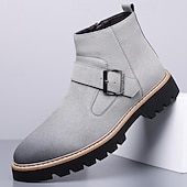 abordables Bottes de Chelsea-Bottes Chelsea turquoise pour hommes – élégantes et résistantes, idéales pour les sorties hivernales décontractées et les activités de plein air