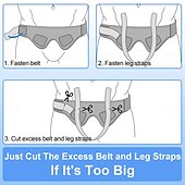 cheap Braces &amp; Supports-Comfortable Hernia Belt Truss for Men &amp; Women - Custom Fit Double/Single Inguinal/Sports Hernia Support Groin for Left RightUpgraded Hernia Braces/Adjustable Straps for Pre&amp;Post Surgery Pain Relief