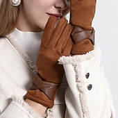 levne rukavice-Dámské 1 pár Špičky prstů / Zimní rukavice Aktivní / Šik ven Rukavice - Bez vzoru