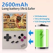 abordables Jeux vidéo-console de jeux portable rétro Anbernic RG35XX Plus, système Linux, écran IPS 3,5 pouces, lecteur vidéo de poche