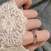 levne Prsteny-1ks Prsten For Dámské ulice Dovolená Slitina Retro