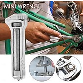 お買い得  クランプ＆プライヤー-ミニレンチマルチツール、ポケットマルチツールミニレンチ、コンパクトなチタンマルチツール、キーチェーンマルチツール、ボトルオープナーキーチェーン、バックパッキング、キャンプ、ハイキングの日常の準備に