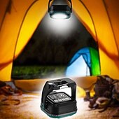 billige Utendørs Vegglamper-Arbeidslampe for alle scener med roterende lyshode med flere posisjoner, sterk magnetisk adsorpsjon, arbeidslampe for gårdsplass, utendørs campinglampe, vedlikeholdslampe.