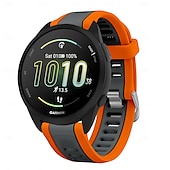 ieftine Curele de ceas Garmin-Uita-Band pentru Garmin Vivoactive 6 5 Approach S50 S70 S42 Forerunner 165 55 Vívomove Sport Venu Sq 2 Plus D2 Air X10 Silicon Înlocuire Curea Fixare rapidă 22 mm Ajustabil Banderolă Sport Catarama
