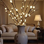 Недорогие Декоративные огни-Круглый Беспроводной Включение  Выключение Хэллоуин Питание от батареек AA 1 шт.