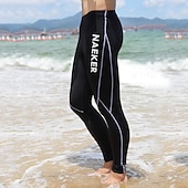 halpa Märkäpuvut ja sukelluspuvut-Miesten Ihottumissuoja Märkäpuku housut Uimahousut Värien estäminen UPF50+ Hengittävä Sukelluspuvut Lainelautailu Melonta Snorklaus Kevät