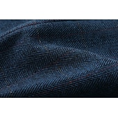 cheap Men's Waistcoat-Men's Vest Tweed Vest Waistcoat Vintage Fashion Spring &amp;  Fall Buttons Wool Blend Comfortable Plain Single Breasted V Neck Regular Fit Deep Green Navy Dark Gray Light Grey Vest