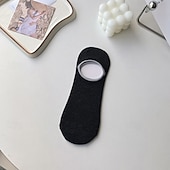 economico calzini da uomo-Per uomo 7 paia Pacchi Multipli Calzini Calzini da Corsa Calzini Casual Nero Blu Colore Semplice Vacanza Sport &amp; Outdoor Quotidiano Base Medio Primavera Autunno Moda Casual