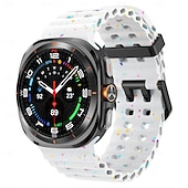 ieftine Curele de ceas Samsung-Uita-Band pentru Samsung Galaxy Urmărește Ultra Silicon Înlocuire Curea Ajustabil Banderolă Sport Catarama moderna Ocean Band Brăţară