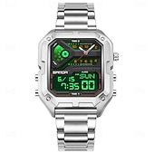 cheap Digital Watches-SANDA 6278 Brand Fashion Men's Electronic Watch Multifunction Alarm Clock Luminous Calendar Sports Digital Watches