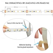お買い得  リモコンコントロール-2.5m 5メートル 7メートル ライトセット 60 LED 5050 SMD 12mm 1セット RGB LEDストリップライト パーティー ホリデー 接続可 110-240 V 24 V