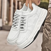 tanie Casualowe sneakersy-męskie zielone trampki ze sztucznej skóry – stylowe i wytrzymałe, idealne na co dzień, na niezobowiązujące wyjścia i do modnego stylu ulicznego