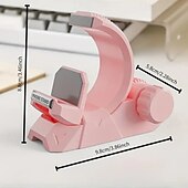 Недорогие Держатели для телефона-Регулируемая подставка для мобильного телефона на стол, стильный держатель для планшета в стиле меха, прочная многоугловая настольная подставка для телефона с ручкой регулировки, совместима с iPhone, iPad и всеми смартфонами