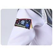 cheap Profession &amp; Uniform Costumes-Fancy Costume Jumpsuit Uniform Astronaut Cosplay Costume Kid's Boys' Halloween Carnival Party Performance Dress Up