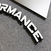 رخيصةأون أدوات حماية وتصميم هيكل السيارات-8 قطع/مجموعة ملصقات ديكور لإطارات السيارات ضبط السيارة ملصقات ثلاثية الأبعاد دائمة من مادة البولي فينيل كلوريد ملصقات حروف تسمية السيارات للأداء