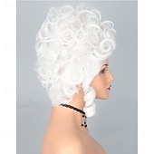  18th Century Colonial Wig for Adult Women Victorian Queen for Carnival Festival Party