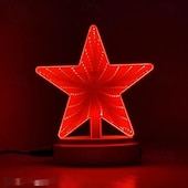 olcso Dekoratív fények-tükör éjszakai fény, alagútfényű tükörfény, végtelen tükör alagútfény, led tükör alagút éjszakai fény hálószobába/buliba/otthoni dekorációhoz