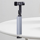 זול עמדות טלפון-ערכת 2 חבילות מעמד אלומיניום מתקפל מחזיק טלפון אוניברסלי 360 סיבוב לבית/משרד/נסיעות