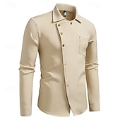 economico Costumi maschili degli anni '20-Anni Ruggenti Anni 1920 Retrò Vintage Blusa / Camicia Gangster Testimoni dello Sposo Slim Fit Costume Per uomo Mascherata Abbigliamento da sera Affari / Cerimonia / Matrimonio Addio al Nubilato Adulti