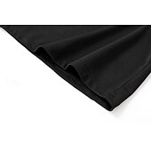 levne černé mini šaty-Dámské Mini šaty Černé šaty Flitrové šaty Volnočasové šaty Koktejlky Módní stylové Romantické Zimní šaty Rande Jdeme ven Běžný Tisk Dlouhý rukáv Hluboké V Černá Léto Jaro