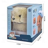  moje realistické štěně robota, purexlife moje realistické štěně robota, milow moje realistické štěně robota, štěně robota, které se chová jako skutečné štěně, roztomilý měkký robot pes, který chodí a