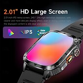 ieftine Selecții de valoare-Ceas inteligent A1 1 inch smartwatch pentru fitness ceas de alergare Bluetooth compatibil cu Android iOS bărbați rezistent la apă apeluri hands-free tracker de pași IP 67 carcasa de 40mm Cadou de