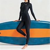 Χαμηλού Κόστους Rash Guards One Pieces-Γυναικεία Προστατευτικό εξάνθημα 2 τεμαχίων Παντελόνι μαγιό Μπλούζα για σέρφινγκ Αλφάβητος UPF50+ Αναπνέει Μακρυμάνικο Μαγιό Σέρφινγκ Κανό Ψαροντούφεκο Άνοιξη