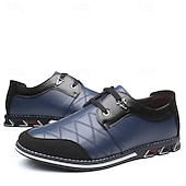 economico Scarpe casual degli uomini-scarpe slip-on trapuntate rosse e nere da uomo con lacci elastici - calzature casual alla moda per le uscite del fine settimana