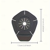 cheap Car Body Decoration &amp; Protection-4-piece Protective Cover for Car Wiper Holes Dust-proof and Freeze Resistant Wiper Sealant Protective Pad for Universal Cars/SUVs/trucks Quick Installation of Snow Dust Wiper Cover Protection Veh