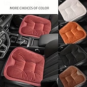 cheap Vehicle Service-Car Seat Cushion - All-Season Plush Soft Warm Brown Portable &amp; Removable Cover Thickened Winter Weight-Saving Design Non-Slip Backrest for Driver/Passenger Fits Most SUVs Trucks (Easy-Clean)