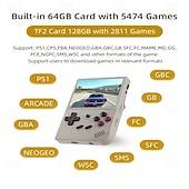 abordables Jeux vidéo-console de jeux portable rétro Anbernic RG35XX Plus, système Linux, écran IPS 3,5 pouces, lecteur vidéo de poche