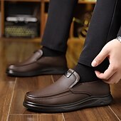 voordelige Slip-On Casual Schoenen-Bruine instapschoenen voor heren, comfortabel en duurzaam, instapmodel, ideaal voor dagelijks gebruik en ontspannen uitstapjes