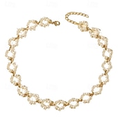 Χαμηλού Κόστους Κολιέ &amp; μενταγιόν-1 τεμ Κρεμαστό Coliere cu Perle For Γυναικεία Δρόμος Δώρο Καθημερινά Κράμα Κλασσικό