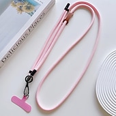 halpa Puhelinnauhat ja rannehihnat-Uusi muodikas puhelinhihna - extrapitkä kaulahihna paksunnetulla vahvikkeella ulkoiluun, vaellukseen, kameraretkille - unisex-ranneketju