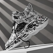 preiswerte Lässige Sneakers-Rote Herren-Sneaker für den Alltag – modisches Design mit auffälligen Prints, ideal als Weihnachtsgeschenk und für festliche Outfits