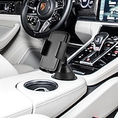 cheap Car Holder-Cup Holder Phone Mount Buckle Type Rotatable Flexible Phone Holder for Car Car Truck Compatible with All Mobile Phone Phone Accessory