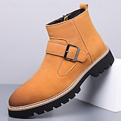 abordables Bottes de Chelsea-Bottes Chelsea turquoise pour hommes – élégantes et résistantes, idéales pour les sorties hivernales décontractées et les activités de plein air