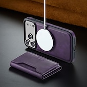 economico Cover per iPhone-telefono Custodia Per iPhone 17 Pro Max 17 Air 16 15 14 Pro Max Plus 13 Pro Max Custodia Portafoglio con Supporto Resistente agli urti Retrò Pelle PU