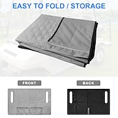 billige Husholdningsartikler-golfbilsetetrekk, universelt golfbilsetehåndkleteppe med 4 lommer foran &amp;Sklisikker bunn passer til Ezgo, Yamaha, Club Car og flere golfbiler med 2 seter