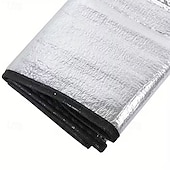 preiswerte Heizen und Kühlen-Winterliche Auto-Windschutzscheibenabdeckung, Schnee &amp;Frostschutz, staub- und hitzebeständiger Sonnenschutz, einfach zu montierende, flexible Windschutzscheibenabdeckung für die meisten Fahrzeuge,