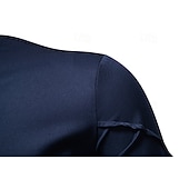 baratos Fantasias masculinas dos anos 1920-Loucos anos 20 Anos 20 Retro Vintage Blusa / Camisa Mafioso Padrinho Corte Justo Fantasia Homens Baile de Máscaras Traje de festa para noite Negócio / Cerimônia / Casamento Festa de Solteira Adulto