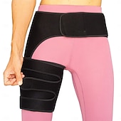 cheap Braces &amp; Supports-Copper Compression Hip Brace - Groin Wrap for Pain Relief Thigh Compression Sleeve - Support for Hip Flexor Arthritis for Pulled Muscles-Sciatica Nerve Brace Injury for Men and Women