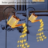 cheap Outdoor Lights-2 Color Lights/warm Light Solar Water Bottle Lights Outdoor Light Sensing Automatic Switch Suitable for Various Scenarios Such As Gardens Lawns Courtyards and Tabletops As A Friend's Housewarmin