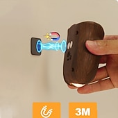 ieftine Aplice de Exterior-Lumină de Noapte cu Senzor de Corp Lampă de Perete Creativă cu Bufniță Reîncărcabilă USB Fără Necesitatea Cablării Dimming Iluminat pentru Acasă în Living Coridor Dormitor Dulap